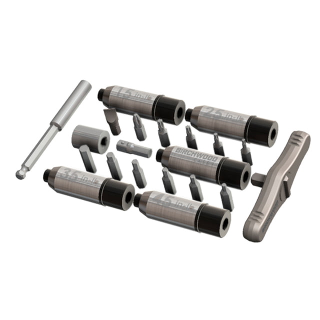 Birchwood Casey Torque Limiter Set Stainless 17 pc