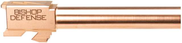 Bishop Defense Match Grade Pistol Barrel Glock 17 9mm 4.49 in 1-10 Twist Rose Gold - Bishop Defense