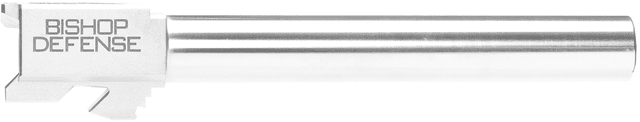 Bishop Defense Match Grade Pistol Barrel Glock 34 9mm 5.31 in 1-10 Twist Chrome - Bishop Defense