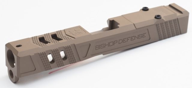 Bishop Defense Pistol Slide Glock 19 Gen 3 Tier 1 Flat Dark Earth - Bishop Defense