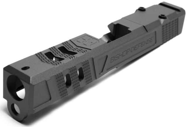 Bishop Defense Pistol Slide Glock 19 Gen 3 Tier 1 Gray - Bishop Defense