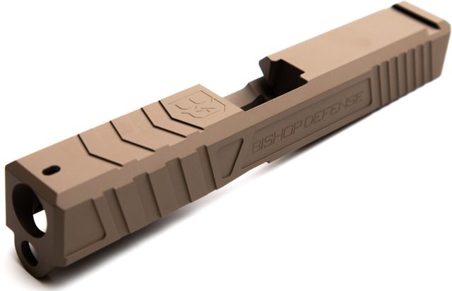 Bishop Defense Pistol Slide Glock 19 Gen 3 Tier 3 Flat Dark Earth - Bishop Defense