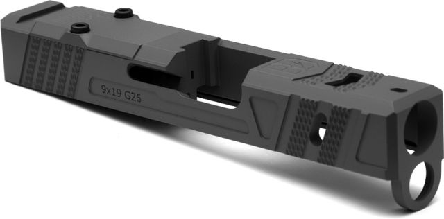 Bishop Defense Pistol Slide Glock 26 Gen 3 Tier 3 Gray - Bishop Defense