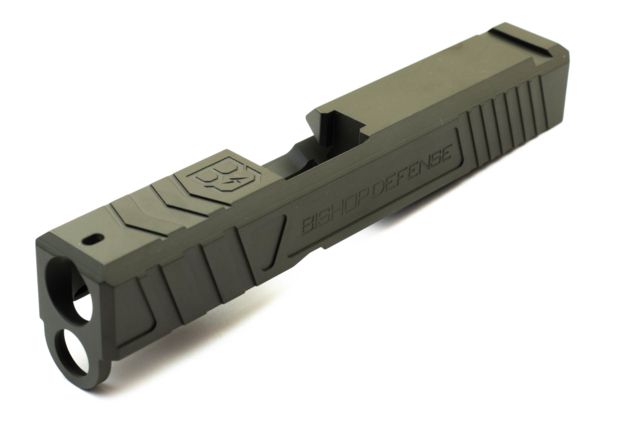 Bishop Defense Pistol Slide Glock 26 Gen 3 Tier 3 Olive Drab - Bishop Defense