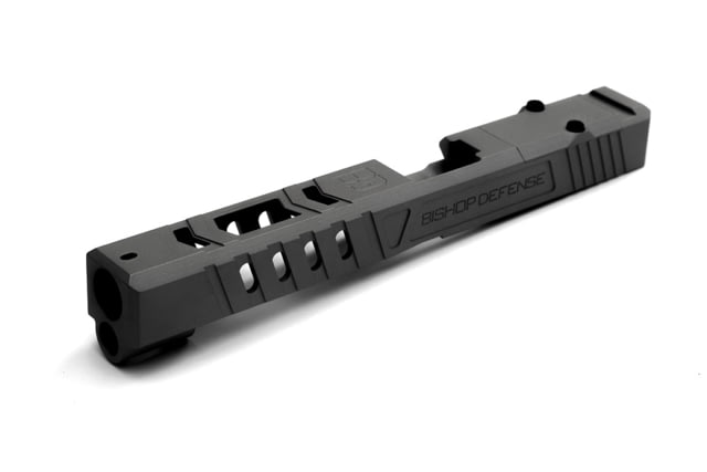 Bishop Defense Pistol Slide Glock 34 Gen 3 Tier 2 Gray - Bishop Defense