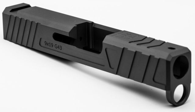 Bishop Defense Pistol Slide, Glock 43, Gen 3, Tier 3, Black Nitride, BDSLG43G3T3BLK by USA Bishop Defense Pistol Slides & Slide Parts