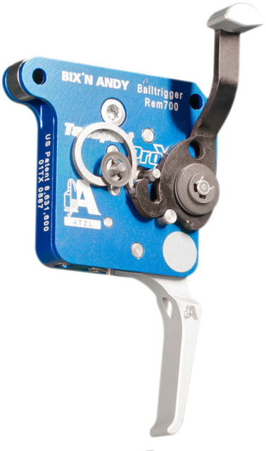 Bix'n Andy Remington 700 TacSport PRO-X Single Stage Rifle Trigger Straight 0.21-2.2lb Top Left Safety Blue - Bix'n Andy