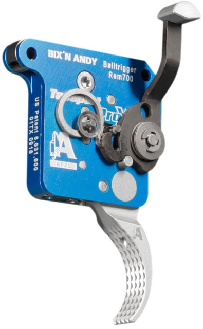 Bix'n Andy Remington 700 TacSport PRO-X Single Stage Rifle Trigger Gator 0.21-2.2lb Top Left Safety Blue - Bix'n Andy