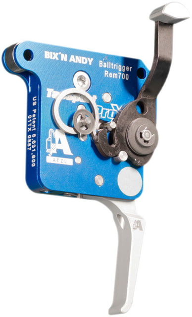 Bix'n Andy Remington 700 TacSport PRO-X Two-Stage Rifle Trigger Straight 0.2-2lb Top Left Safety Blue - Bix'n Andy