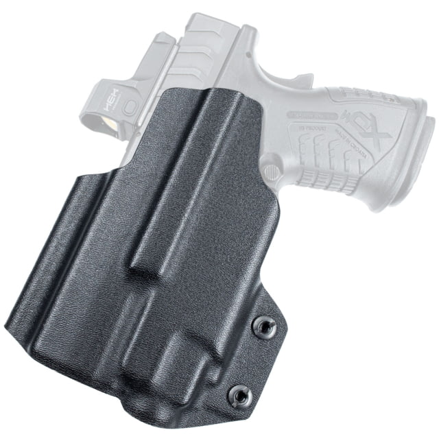 Black Scorpion Outdoor Gear IWB Belt Wing Tuckable Holster Springfield Armory XD-M Elite 3.8in w/ TLR-7 / TLR-8 Right Hand Black - Black Scorpion Outdoor Gear