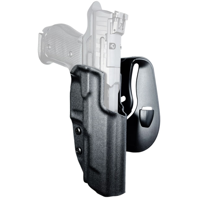 Black Scorpion Outdoor Gear Kydex OWB Paddle Holster Walther Q5 Match SF Right Hand Black - Black Scorpion Outdoor Gear