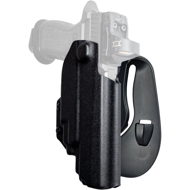 Black Scorpion Outdoor Gear OWB Paddle Holster Sig Sauer P320 Full Size w/ TLR-7/TLR-8 Right Hand Black