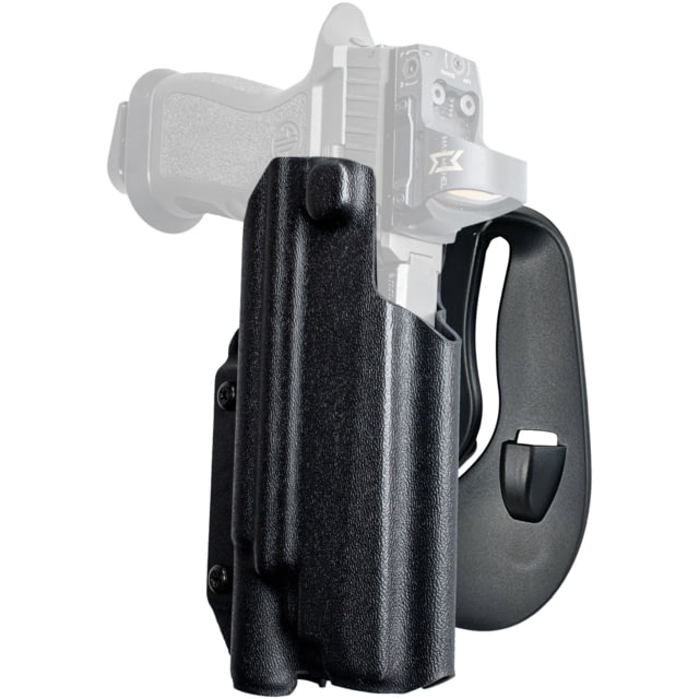 Black Scorpion Outdoor Gear OWB Paddle Holster Sig Sauer P320 Full Size w/ X-300 Right Hand Black - Black Scorpion Outdoor Gear