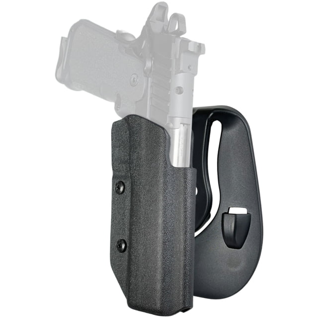 Black Scorpion Outdoor Gear OWB Paddle Holster Springfield Armory Prodigy 5in Right Hand Black - Black Scorpion Outdoor Gear