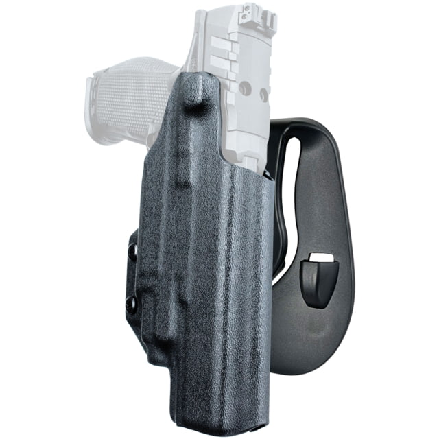 Black Scorpion Outdoor Gear OWB Paddle Holster Walther PDP 5in w/ TLR-7/TLR-8 Right Hand Black - Black Scorpion Outdoor Gear