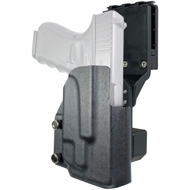 Black Scorpion Outdoor Gear Pro Competition OWB Holster Glock 19 23 w/ TLR-7A Right Hand Black - Black Scorpion Outdoor Gear