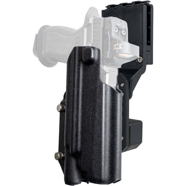 Black Scorpion Outdoor Gear Pro Competition OWB Holster Sig Sauer P320 Full Size w/ X300 Right Hand Black - Black Scorpion Outdoor Gear