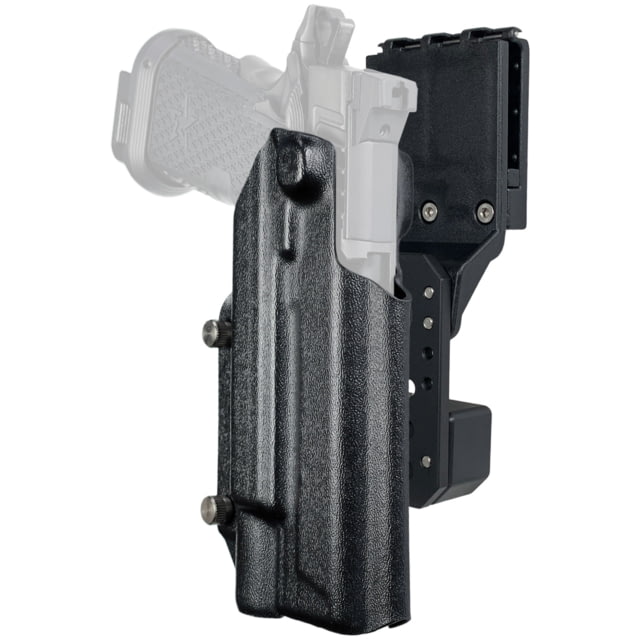 Black Scorpion Outdoor Gear Pro Competition OWB Holster Staccato XC w/ X300 Right Hand Black - Black Scorpion Outdoor Gear