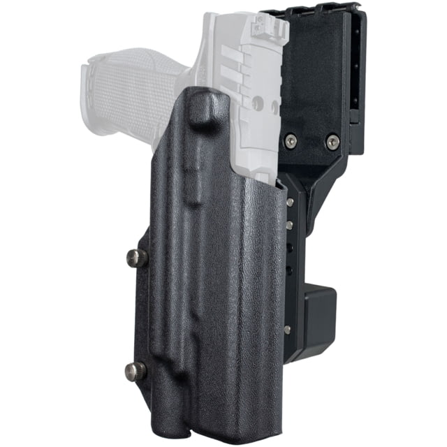 Black Scorpion Outdoor Gear Pro Competition OWB Holster Walther PDP 5in w/ X300 Right Hand Black - Black Scorpion Outdoor Gear