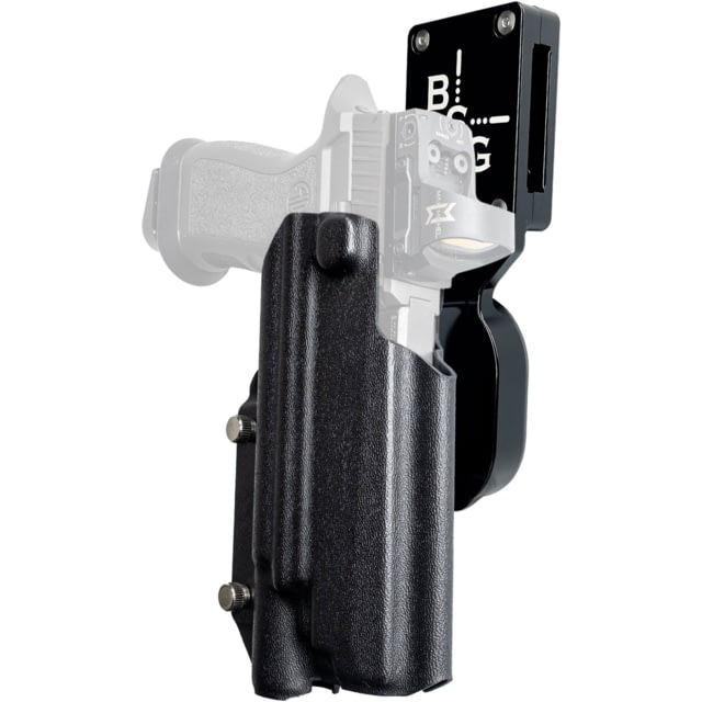 Black Scorpion Outdoor Gear Pro Heavy Duty Competition Kydex OWB Holster Sig Sauer P320 Full Size w/ X300 Right Hand Black Shell Black - Black Scorpion Outdoor Gear