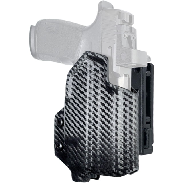 Black Scorpion Outdoor Gear Pro IDPA Competition Holster Sig Sauer P365 X-MACRO w/ TLR-7 TLR-8 Right Hand Carbon Fiber HC03-IDPA-P365MACR - Black Scorpion Outdoor Gear