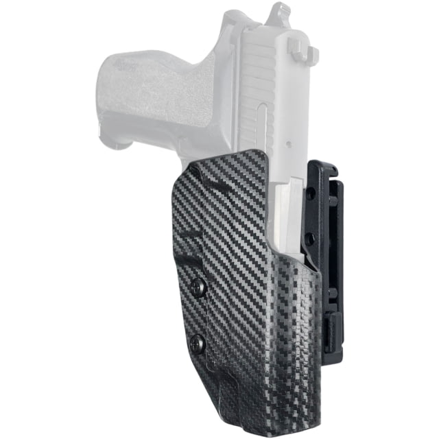 Black Scorpion Outdoor Gear Pro IDPA Competition OWB Holster Sig Sauer P226 w/ Rail Right Hand Carbon Fiber - Black Scorpion Outdoor Gear