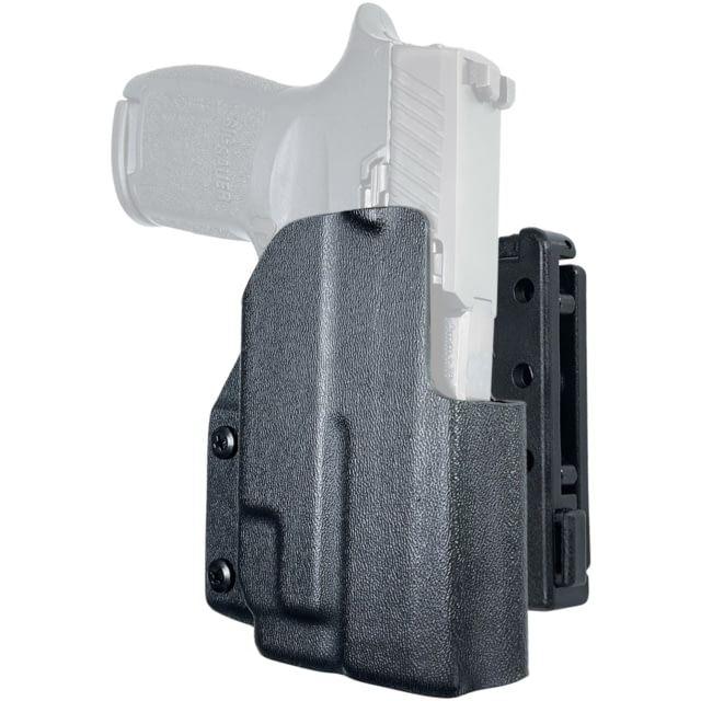 Black Scorpion Outdoor Gear Pro IDPA Competition OWB Holster Sig Sauer P320 Compact w/ TLR-7A Right Hand Black - Black Scorpion Outdoor Gear