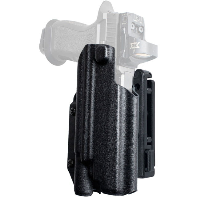 Black Scorpion Outdoor Gear Pro IDPA Competition OWB Holster Sig Sauer P320 Full Size w/ X-300 Right Hand Black - Black Scorpion Outdoor Gear