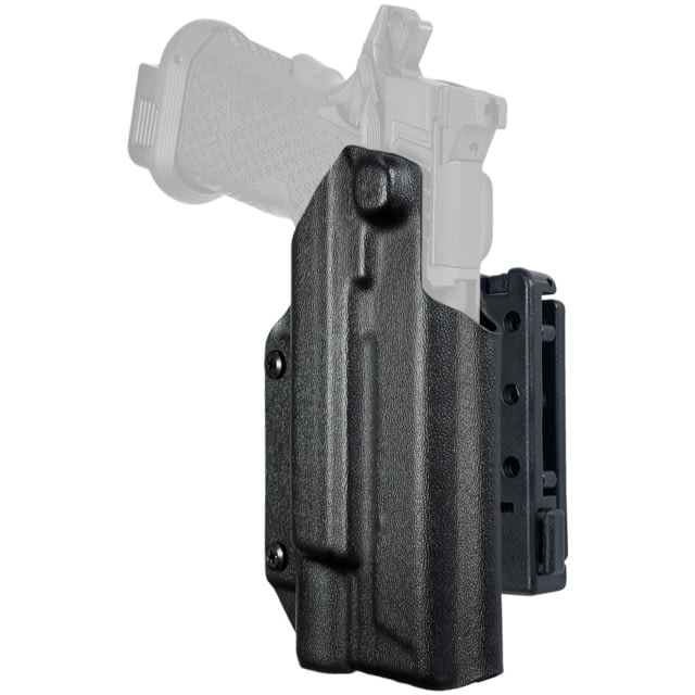 Black Scorpion Outdoor Gear Pro IDPA Competition OWB Holster Staccato XC w/ X300 Right Hand Black - Black Scorpion Outdoor Gear