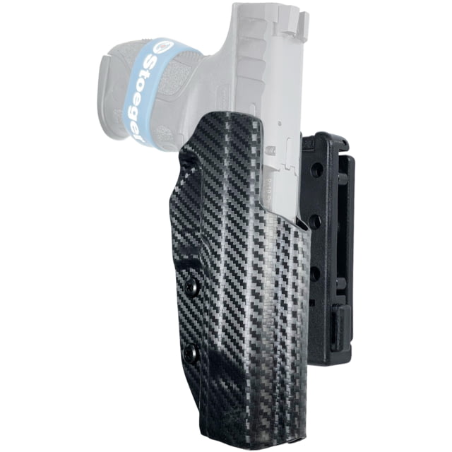 Black Scorpion Outdoor Gear Pro IDPA Competition OWB Holster Stoeger STR-9F Right Hand Carbon Fiber - Black Scorpion Outdoor Gear