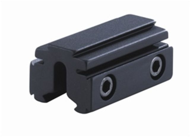 BKL Technologies Model 173 1 5/8in Long Tri-Mount Dovetail Riser MountMatte Black - Bkl