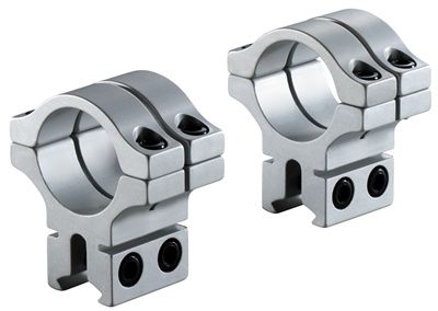 BKL Technologies Model 263 1in Long Double Strap Dovetail RingsSilver - Bkl Technologies