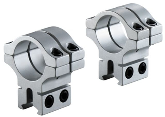 BKL Technologies Model 301 1in Long Double Strap Dovetail RingsSilver - Bkl Technologies