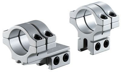 BKL Technologies Model 302 1in Long Double Strap Offset Dovetail RingsSilver - Bkl Technologies