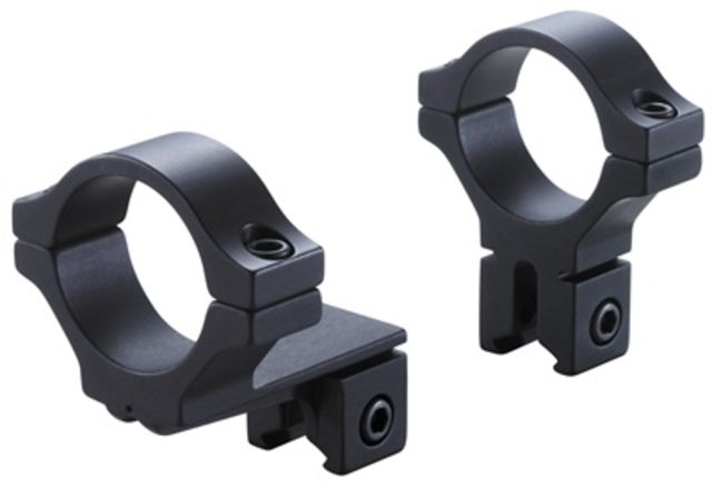 BKL Technologies Model 374 0.6in Long Offset Dovetail RingsMatte Black - Bkl Technologies