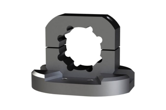 Blac-Rac 1.625in Tube Mount Black/Gray