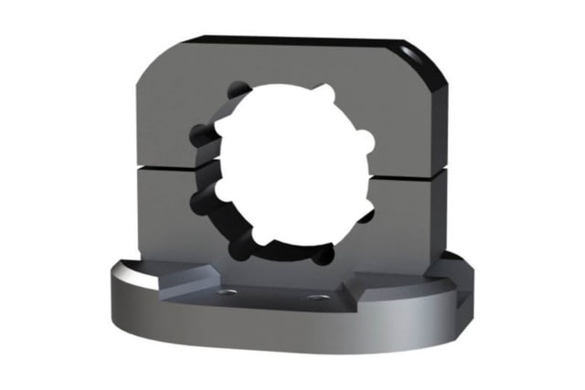 Blac-Rac 1.710in Tube Mount Black/Gray