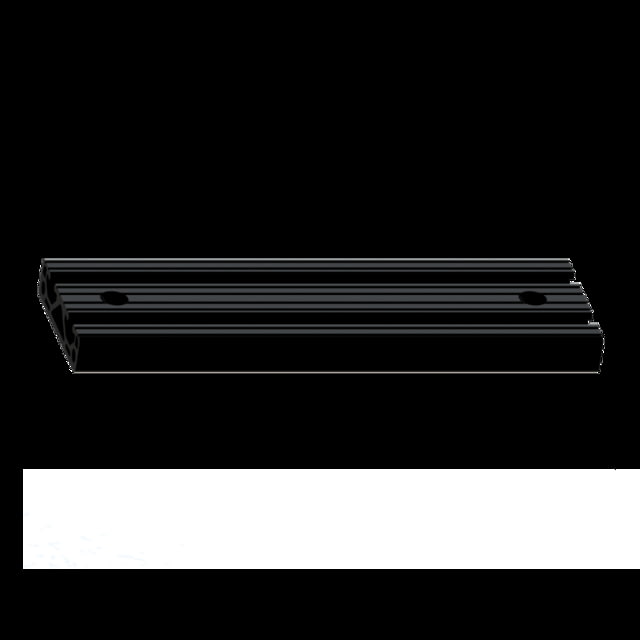 Blac-Rac 10in T-Channel Mount Black/Gray