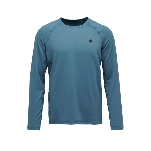 Black Diamond Alpenglow Long Sleeve Crew - Men's Creek Blue Extra Large
