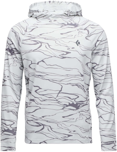 Black Diamond Alpenglow Hoody - Men's Relief-Alloy-Steel Medium