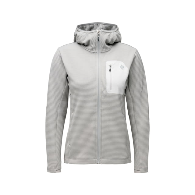 Black Diamond Black Diamond Diverge Full Zip Hoody - Women's Pewter Large - $179.00 at Optics Planet