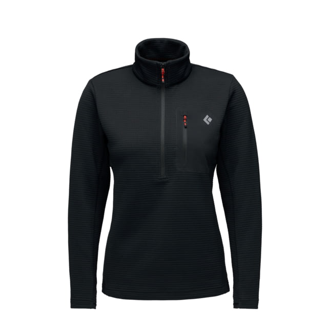 Black Diamond Diverge Half Zip Jacket - Women's Black Extra Large