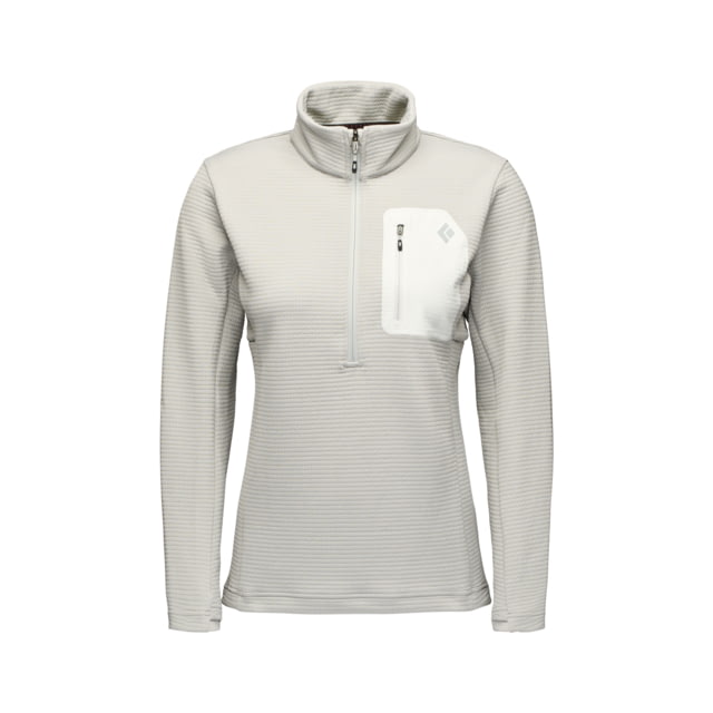 Black Diamond Diverge Half Zip Jacket - Women's Pewter Medium