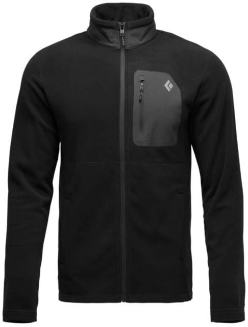 Black Diamond Black Diamond Rift Full-Zip Fleece Jacket - Men's Black-Black Extra Large - $109.00 at Optics Planet