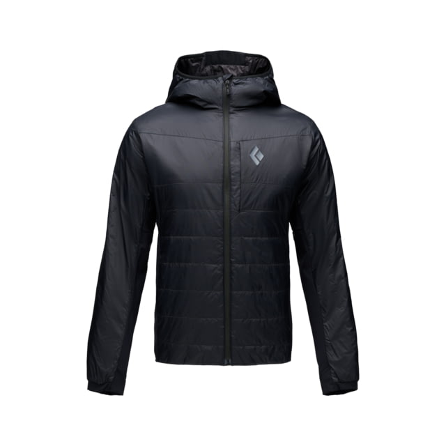 Black Diamond Black Diamond Solution 1.0 Hoody - Men's Black Medium - $279.00 at Optics Planet