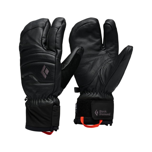 Black Diamond Spark Finger Gloves - Men's Black Extra Large - Black Diamond