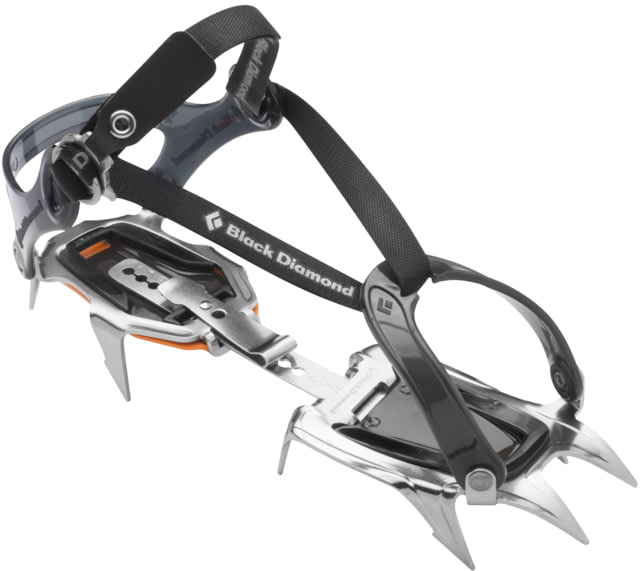 Black Diamond Contact Crampons - Strap Silver/Black BLD0404