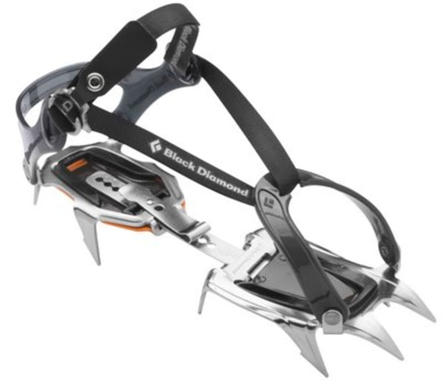 Black Diamond Contact Strap Military Crampons Black/Black