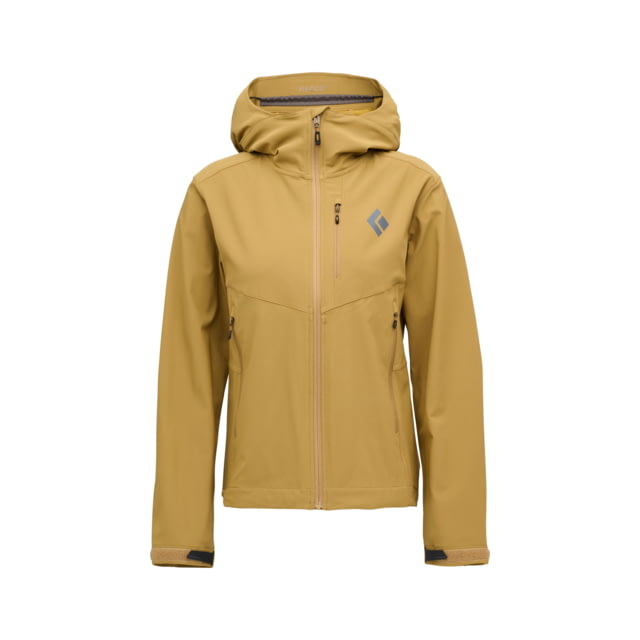 Black Diamond Black Diamond Dawn Patrol Softshell - Women's Flax Large - $223.20 at Optics Planet