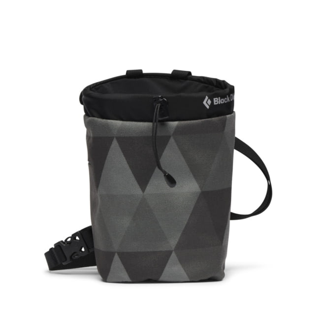 Black Diamond Gym Chalk Bag Gray Quilt Medium/Large